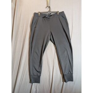 Under Armour Men's Tapered Leg Tricot Pants Size XL Black Loose Joggers